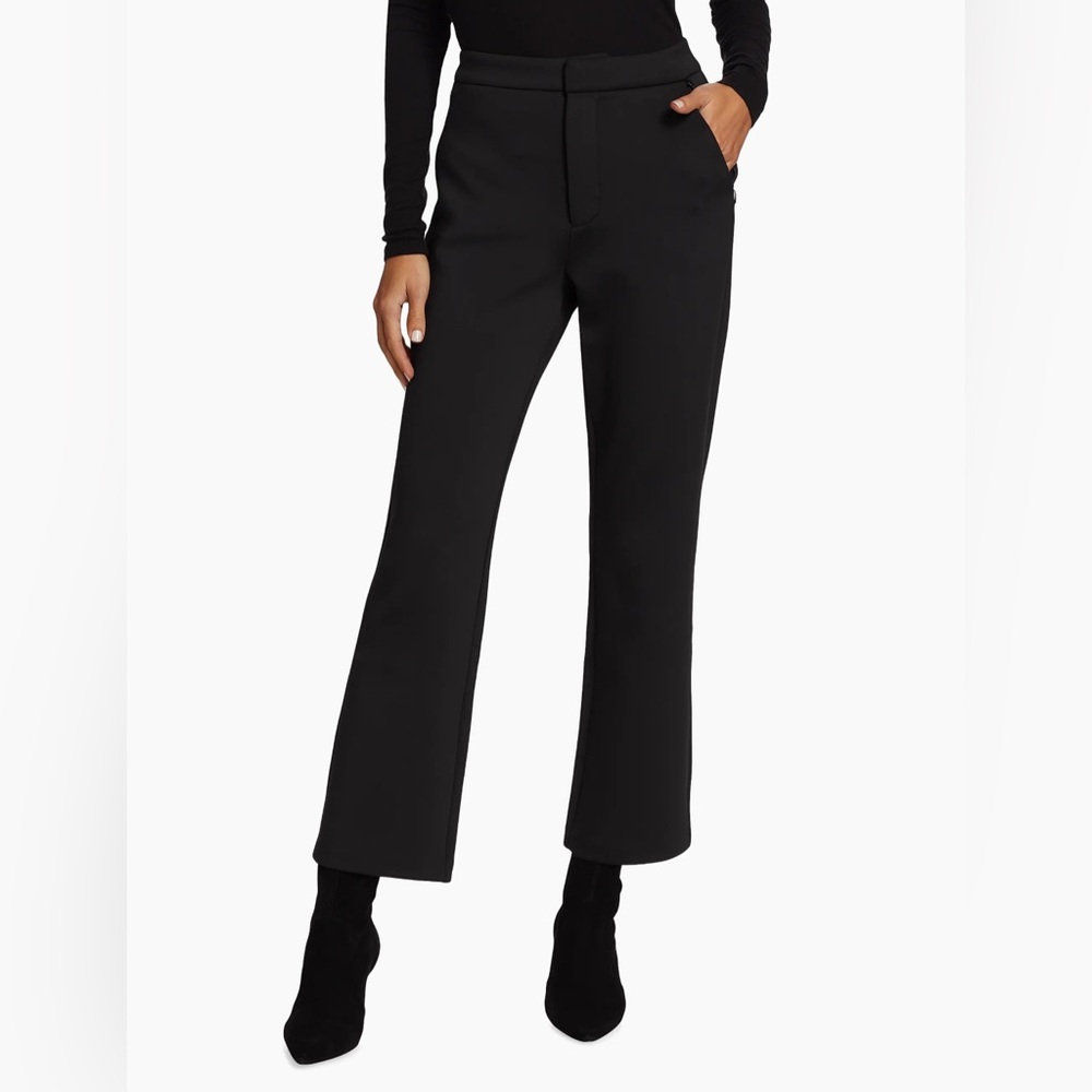 Good American Women's Sculpting Cropped Straight Trousers Pants Size 15